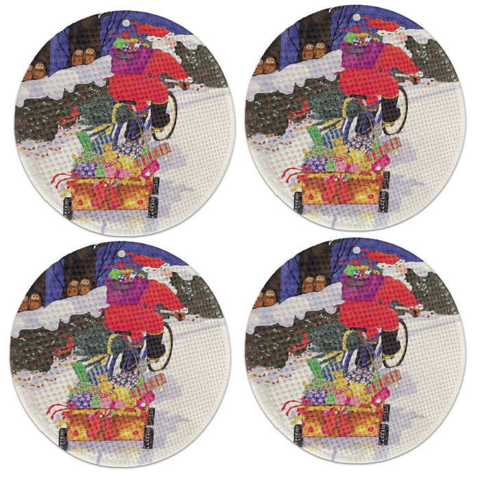 Hermia Salvamanteles Individuales Multicolor Pack de 4 Hermia Salvamanteles Individuales Multicolor Pack de 4